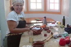 Preparing the Food in Casa Frida